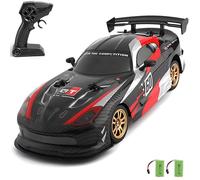 Goolsky Voiture de Dérive Télécommandée 1/16 2.4GHz 4WD de Course - Cadeau pour Enfants, Garçons, Filles avec Pneus Remplaçables