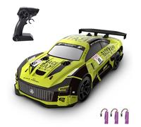 Goolsky Voiture de dérive télécommandée 1/20 Voiture télécommandée 2,4 GHz Voiture de Course télécommandée Cadeau pour Enfants garçons Filles avec lumière LED colorée