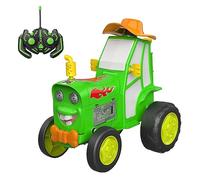 Goolsky Voiture télécommandée, voiture saute folle télécommandée, jouet de voiture dansante avec lumières musicales, cadeau d'anniversaire de Noël pour enfants