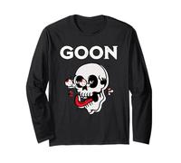 Goon Crazy Skull w/Wild Eyes Gooning Out Manche Longue