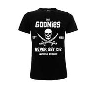 Goonies T-shirt original Never Say Die - T-shirt - Noir - Tête de mort - Noir - X-Small