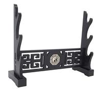 GOONSDS Épée Stand, Arme Présentoir pour Katana Japonais épée de samouraï épée Titulaire Support - Bagua Style,3Tier