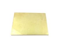 GOONSDS H62 Laiton Plaque De Tôle Industrie Bricolage Expérience Feuille Epaisseur 0,4 Mm, Largeur 300 Mm / 11.8Inch, Long 300Mm / 11.8Inch 1PCS