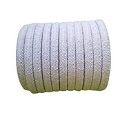 GOONSDS Joints De Corde De Four en Fibre De Céramique - Joint D'étanchéité De Porte Coupe-Feu,16mmx16mmx5 Meters
