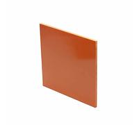 GOONSDS Panneau électrique Isolant bakélite Feuille de Panneau phénolique stratifié matières premières pour Laboratoire et Bricolage,15x100x100mm