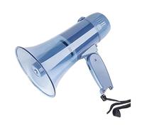 GOOPEEG MéGaphone Bullhorn Speaker Haut-Parleur Mégaphone Portable avec Enregistreur Vocal 240 S pour Exercices De Sécurité Léger Megaphone Bullhorn