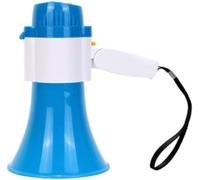 GOOPEEG MéGaphone Bullhorn Speaker Mégaphones À Main Bullhorn 15 W Portables avec Contrôle du Volume Haut-Parleur Poignée Pliable Megaphone Bullhorn