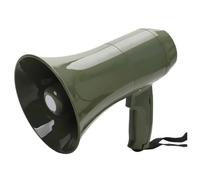 GOOPEEG MéGaphone Bullhorn Speaker Mégaphones Portables Mégaphone À Main 15w avec Contrôle du Volume Haut-Parleur Batterie Rechargeable Bullhorn Megaphone Bullhorn
