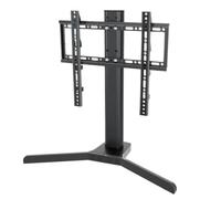 GOOPEEG Pied TV Universel Support TV De Table pour Téléviseurs 37 À 65 Pouces, Réglage Universel La Hauteur Base du Meuble, Peut Contenir Jusqu'à 110 LBS LCD LED