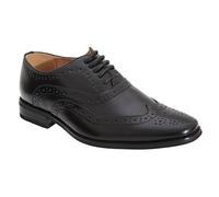 Goor Henry Garçons Smart Oxford Richelieu Chaussures Noir - Noir, 5 UK