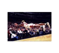 GOORAL Dennis Rodman Poster classique « Save The Ball » - Impression sur toile - Décoration murale d'intérieur moderne - 60 x 90 cm