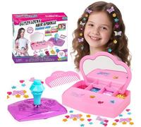 Goorder Cadeau pour Fille 5 6 7 8 9 Ans - Machine à tresser soi-même - Décoration de Cheveux - Jouet pour Fille à partir de 6 à 12 Ans - Perles de Cheveux pour Filles - Cadeau d'anniversaire 10 11 12