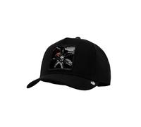 Goorin Black Out Spider Trucker Hat Tonal Black, Mesh Back Snapback, Patch brodé