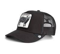 Goorin Bros Hut Hat Cap Chapeau Casquette Noir BLACK SHEEP TRUCKER mouton