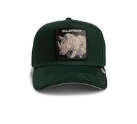 Goorin Bros. Bulletproof Rhino A-Frame Trucker Cap Vert foncé Beige
