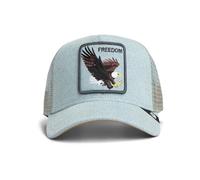 Goorin Bros. Cappello Denim Eagle Trucker Cap Misto Poliestere Azzurro Unisex