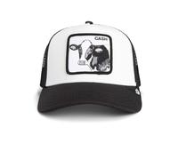 Goorin Bros. Cash Vache Trucker Cap Origine Recette Cassé Whihte/Noir Baseball