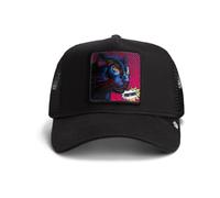 Goorin Bros. Casquette Popart PantherBros. Femme/Homme - Trucker de Baseball Mesh Snapback, avec Visiere Printemps-ete Printemps Ete Automne Hiver - Taille Unique Noir-Pink