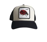 Goorin Bros Casquette coccinelle « The Lady Bug » - Synthétique, blanc, taille unique