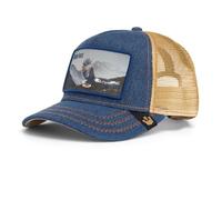 Goorin Bros. Casquette Flying Eagle PatchBros. Casquette de Baseball Casquette Trucker (Taille Unique - Bleu-Beige)