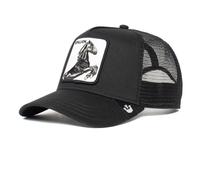 Goorin Bros. The Farm Original Core Unisex Adjustable Snapback Trucker Hat Casquette de Baseball, Noir (Le Talon), Taille Unique Homme