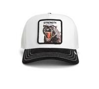 Goorin Bros, unisex, Accessoires, Blanc, Taille: ONE Size Suede Panther Trucker Cap