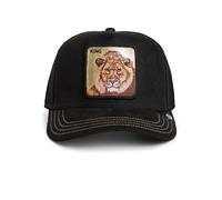 Goorin Bros. Casquette Trucker Golden King Suède Noir Mesh Löwe Neuf