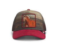 Goorin Bros. Casquette Trucker Mesh Rouge Étalon dans l'Élément 58 cm
