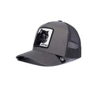 Goorin Bros. The Farm Casquette de camionneur avec fermeture à pression réglable, casquette unisexe en maille, gris (The Panther), taille unique, Taille unique