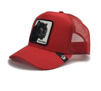 GOORIN BROS Casquette Trucker PANTHER Rouge - Panthère Noire