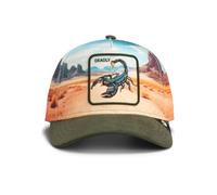 Goorin Bros. Casquette Deadly Scorpion Trucker baseball en mesh Snapback Visière Olive Taille Unique