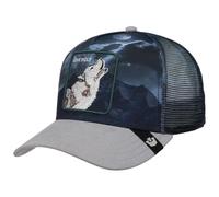 Goorin Bros. Casquette Trucker Wolf in The Element Femme/Homme Mesh Snapback Visière Gris-Bleu
