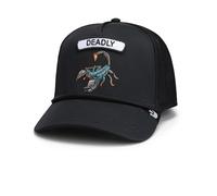 Goorin Bros. Chapeau de camionneur à bascule pour homme et femme, Noir (Deadly Scorp), taille unique