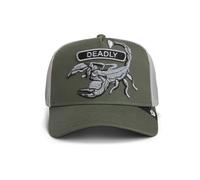 Goorin Bros Classic Rocker Deadly The Farm Casquette Trucker Vert Motif Scorpion