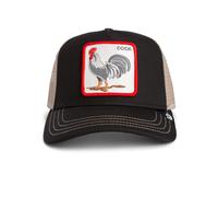 Goorin Bros. Coq Trucker Cap Original Recipe (Recette) Noir Basecap Maille Patch