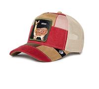Goorin Bros. Dear Patchwork Deer Tan Adjustable Trucker Cap