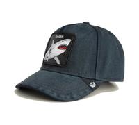 Goorin Bros - Demin Mojada Tiburon Smurf Snapback - unisex - Accessoires - Bleu - Taille: ONE Size