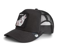 Goorin Bros, Femme, Accessoires, Noir, Taille: ONE Size Trucker The Farm Classic Lupo The Lone Wolf