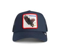 GOORIN Bros. Casquette 'Freedom Eagle' bleu marine / marron / rouge / blanc, Taille 55-60
