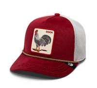 Goorin Bros.Garnet Coq Trucker Cap - Bijou Argile Baseball Chapeau de Maille