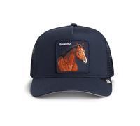 Goorin Bros.Gaucho Trucker Cap Casquette Baseball Maille Stallion Cheval Bouton