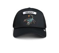 Goorin Bros. GB2 Deadly Scorp Casquette Trucker Noire Patch Scorpion Neuf