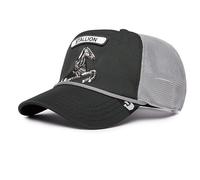 Goorin Bros GB2 Stallion Étalon Cheval Noir Casquette de Camionneur Ajustable