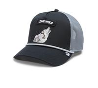 Goorin Bros GB2 Wolf Loup Noir Casquette de Camionneur Ajustable