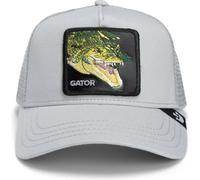 Goorin Bros, Homme, Accessoires, Gris, Taille: ONE Size Casquette Trucker Monstre Marécage Animal Gris