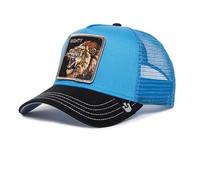 Goorin Bros. Lion Fan The Mighty Lion Bleu Noir Casquette de Camionneur Ajustable