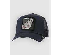 Goorin Bros Lone Wolf Trucker Casquette bleu Uni