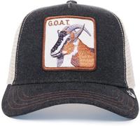 Goorin Bros. The Farm Kappe aus Netzstoff für Damen und Herren Casquette de Baseball, Trucker-Goat-Charcoal-#27773, Taille Unique Hommes