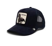 Goorin Bros. Original Recipe - Casquette de camionneur en daim pour homme et femme, Bleu marine (le daim Mustang), taille unique