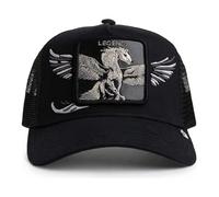 Goorin Bros - Pegaso Wings Legend Trucker Cap - unisex - Accessoires - Noir - Taille: ONE Size